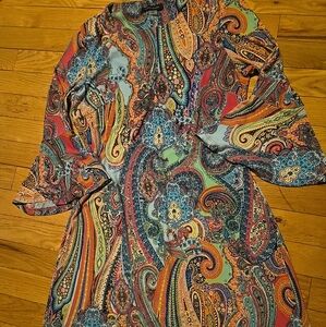 Tommy Hilfiger Multicolor Paisley Dress